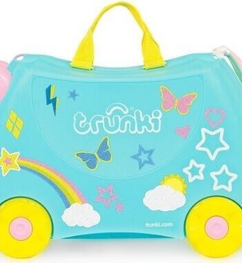 Trunki Ride-On Little Luggage for Little People - Una The Unicorn